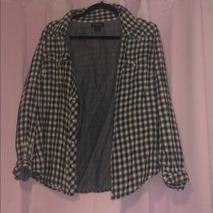 Lucky Brand Black and White flannel